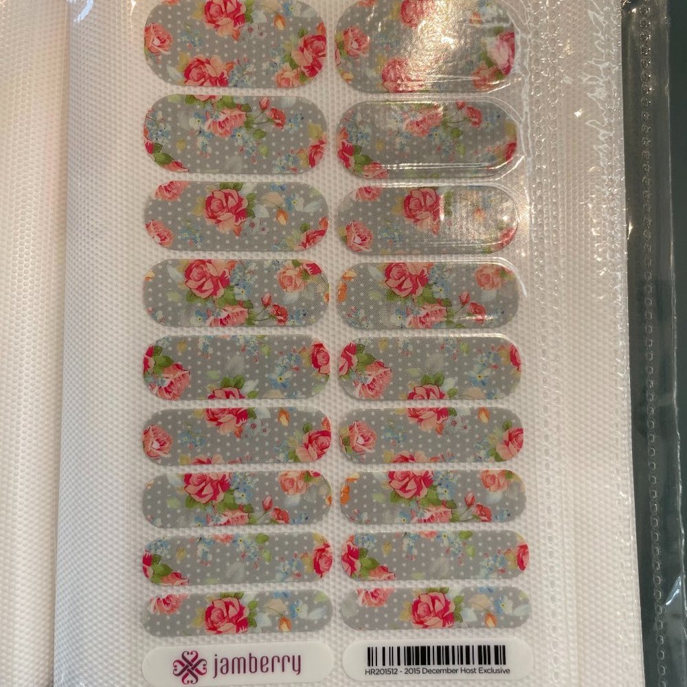 Jamberry Full Sheet 2015 December Host Exclusive